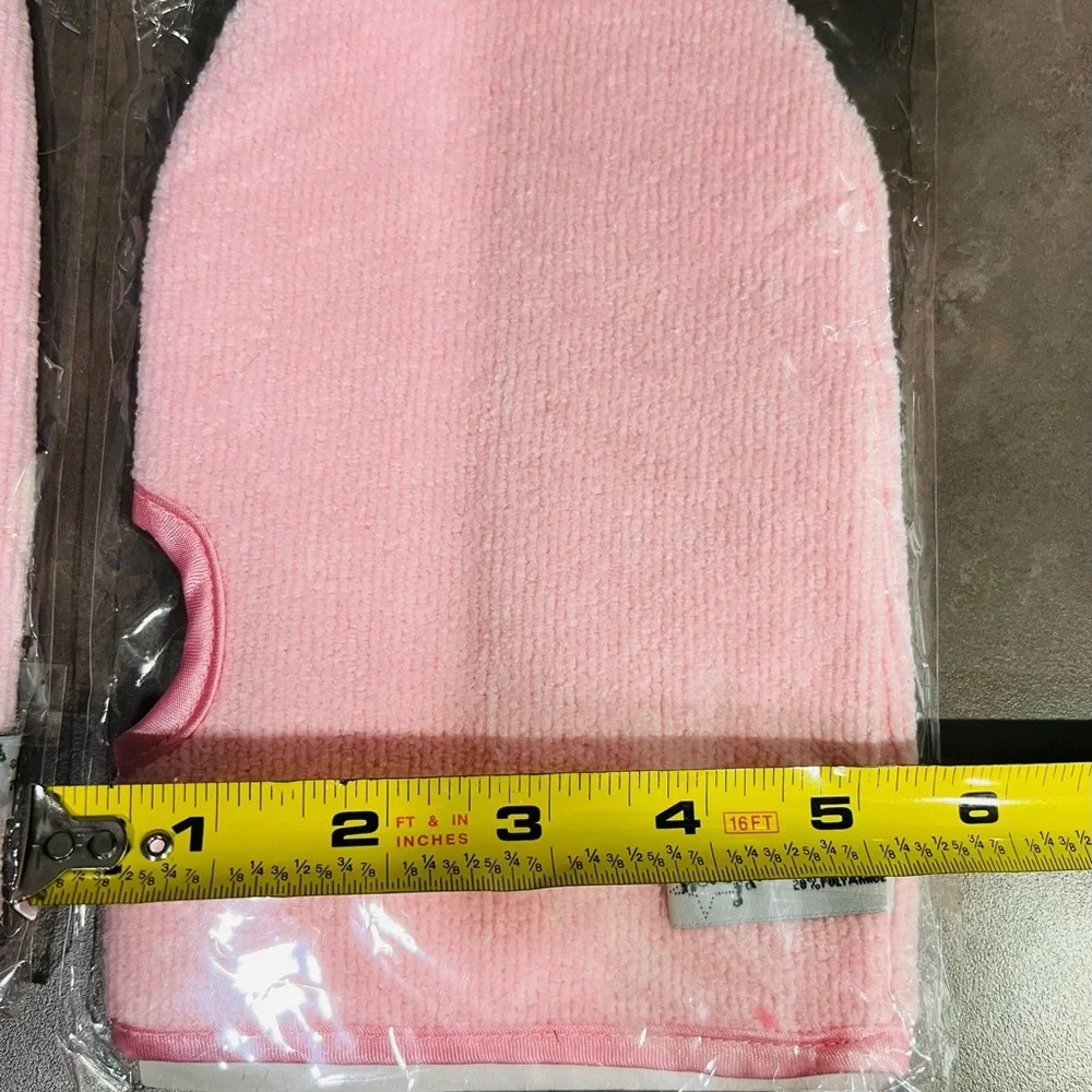 NEW Hollywood Face Makeup Eraser Microfiber (2) Cleansing Cloths Hand Mitts